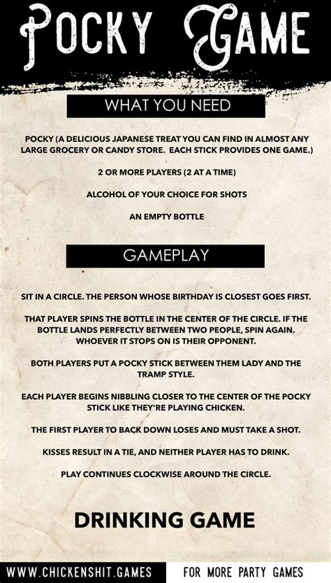 pocky game|Pocky Game Rules (2020) .